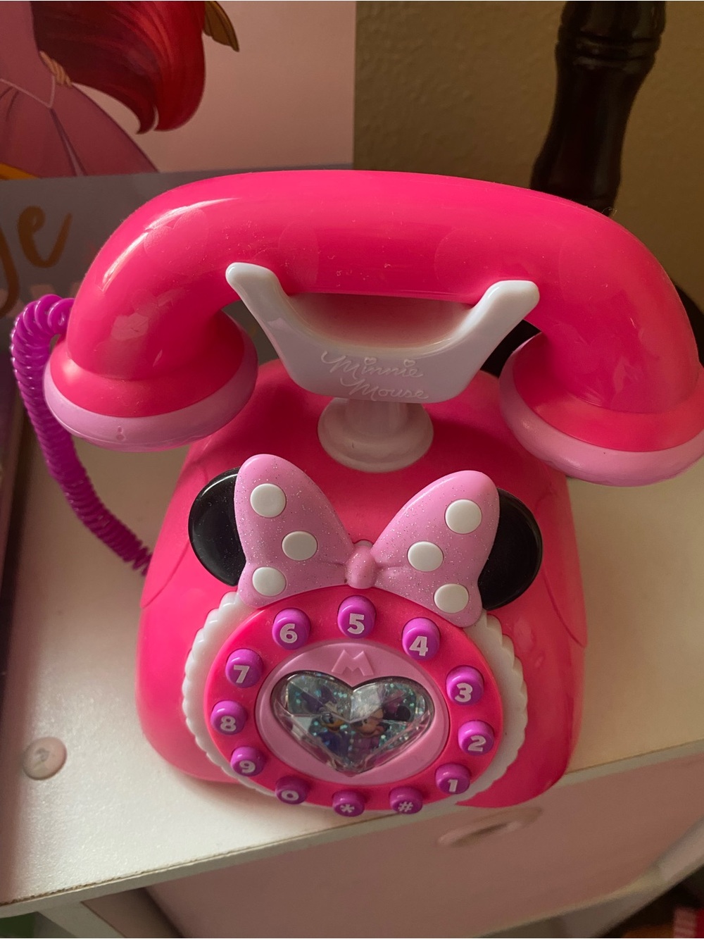 Pink Toy Phone - Kids Play Telephony